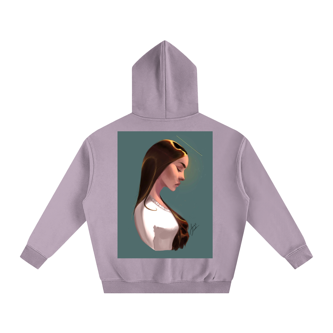 Earth's Angel Oversize Fleeced Hoodie