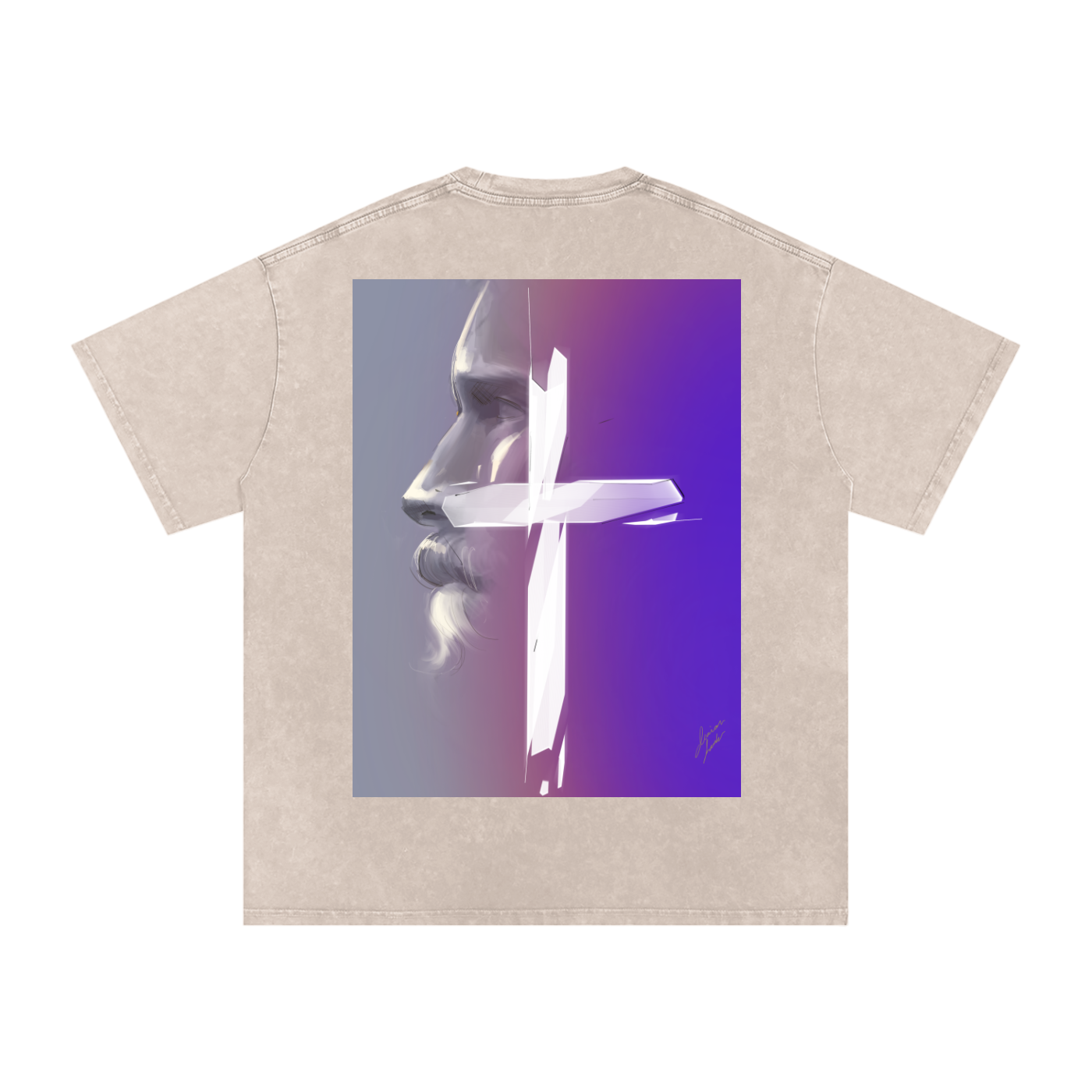 Salvation Acid Wash Oversize T-Shirt
