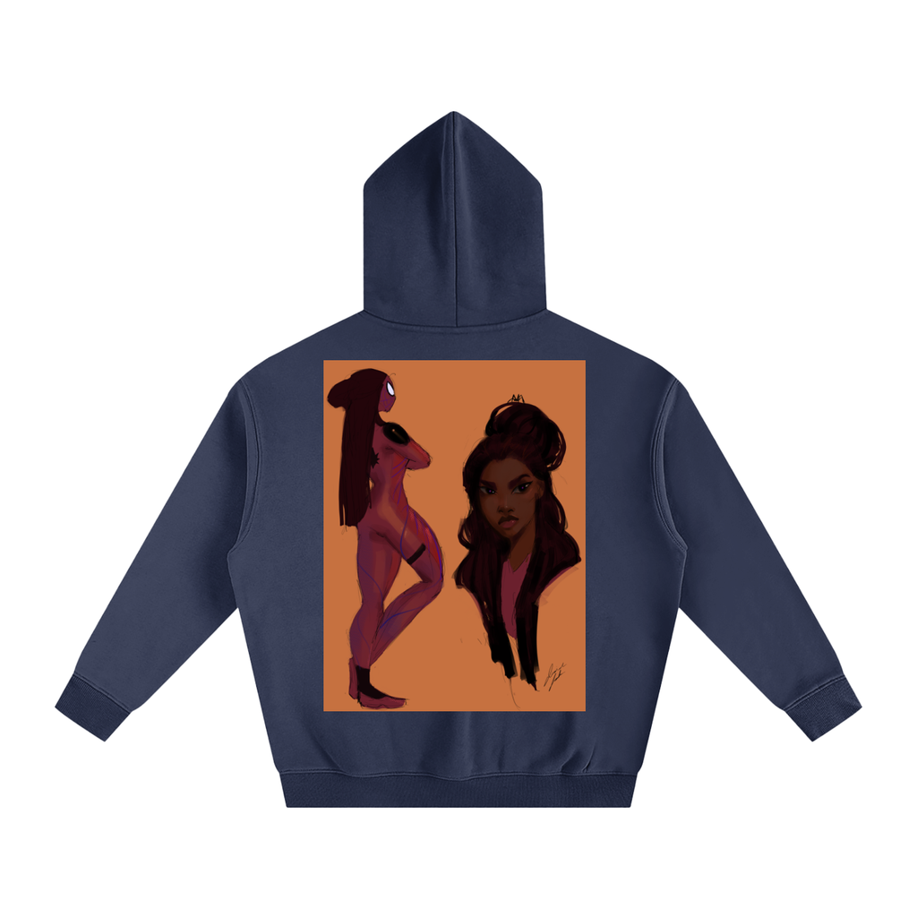 In Another Universe Oversize Fleeced Hoodie