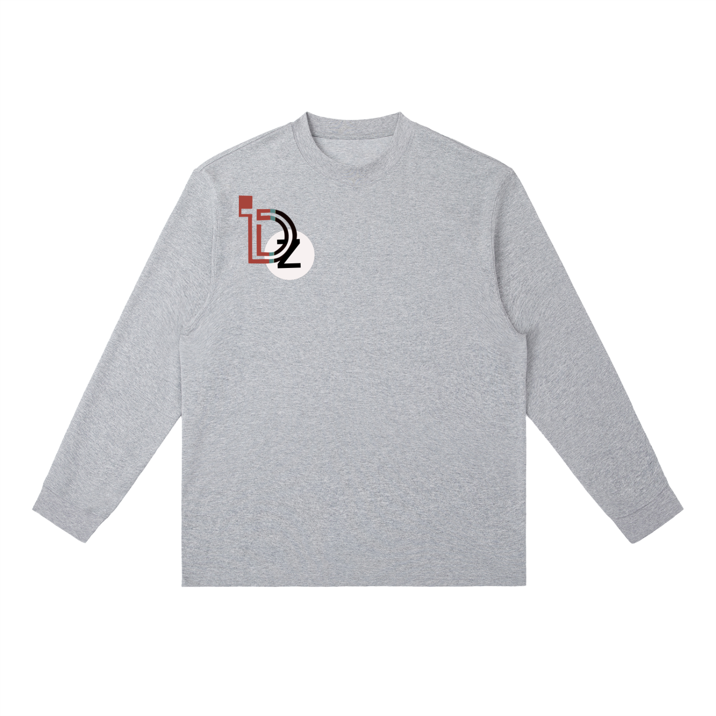 Hidden Face Essential Crewneck Long-Sleeve T-Shirt
