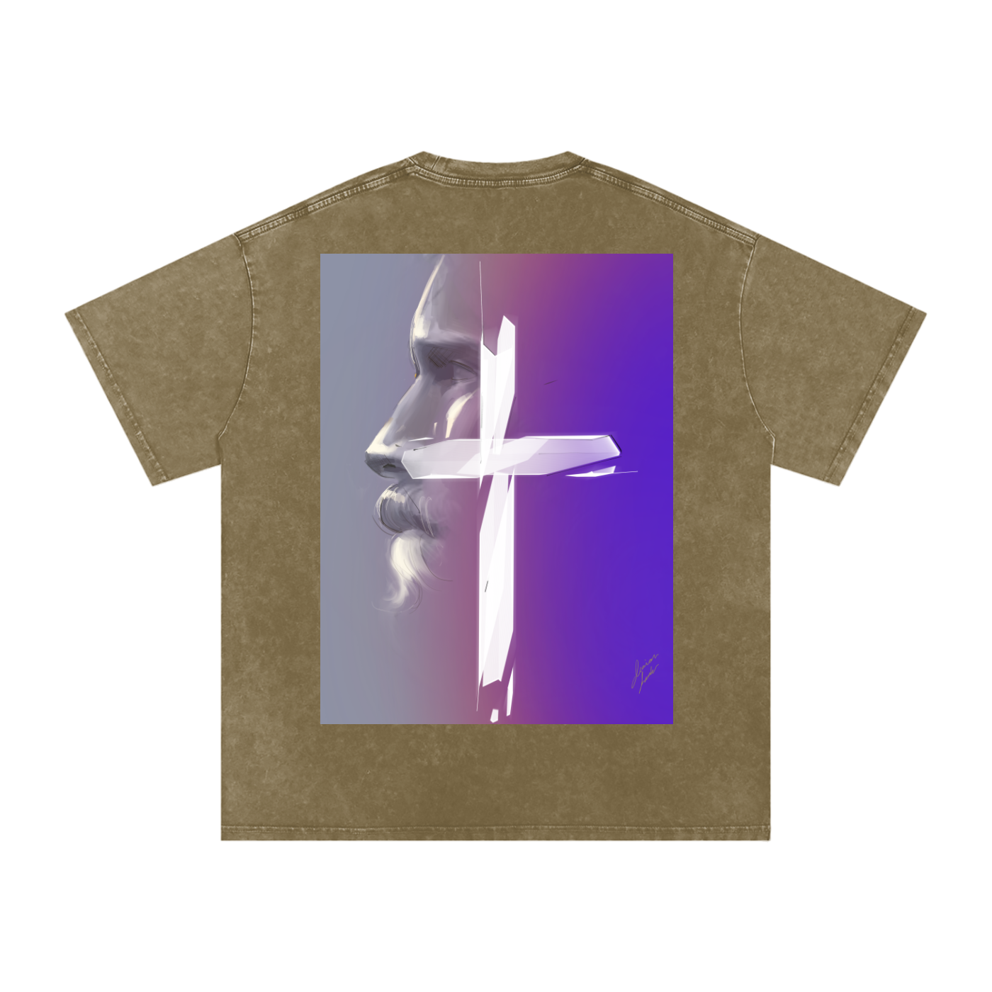 Salvation Acid Wash Oversize T-Shirt