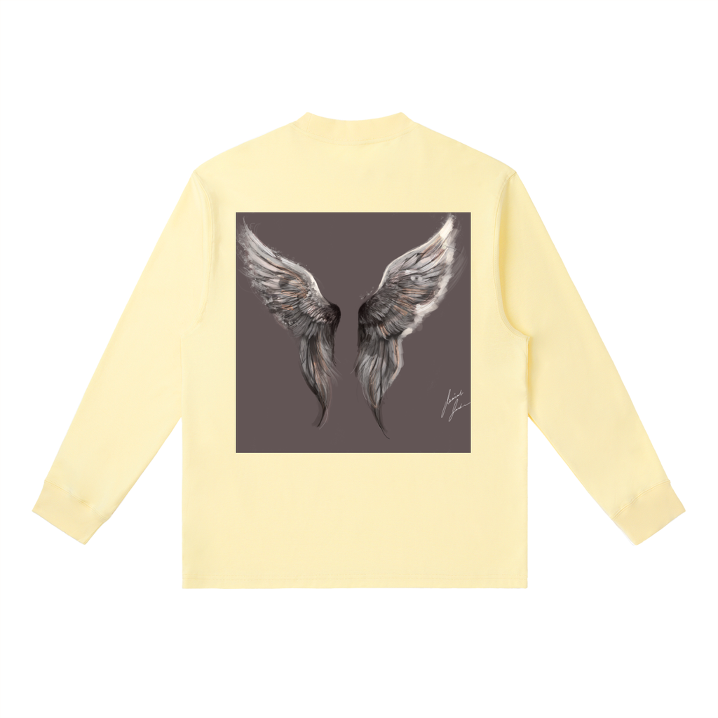 Wings Above Essential Crewneck Long-Sleeve T-Shirt