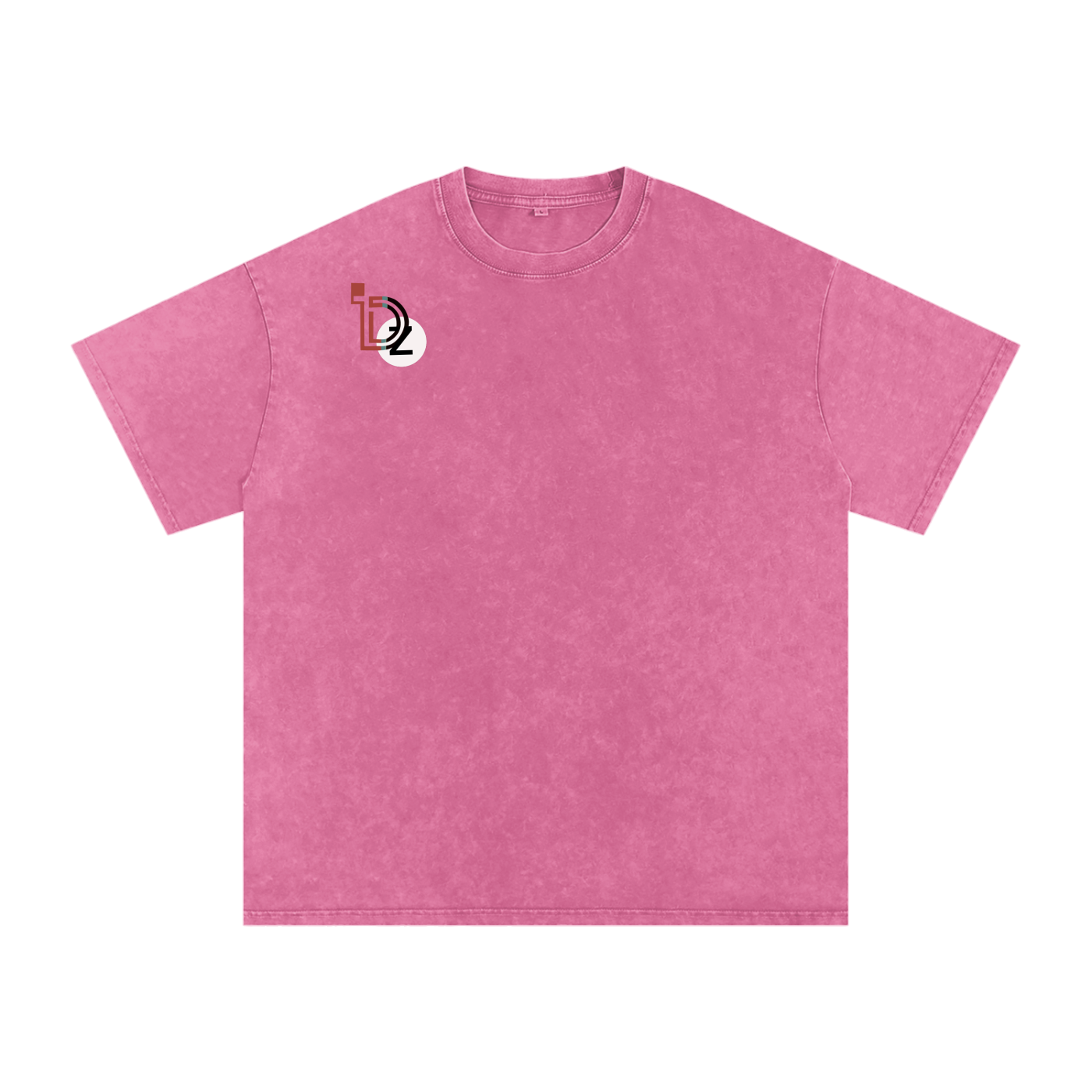 In Another Universe Snow Washed Oversized Cotton T-Shirt