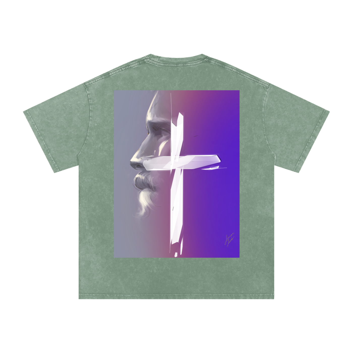 Salvation Acid Wash Oversize T-Shirt
