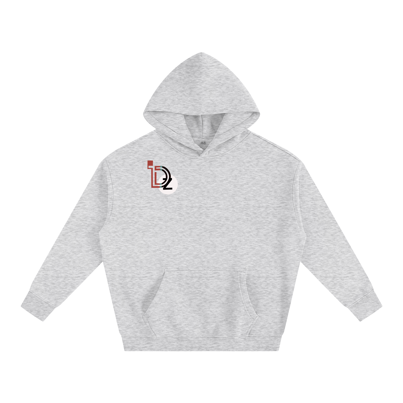 Logo Oversize Fleeced Hoodie