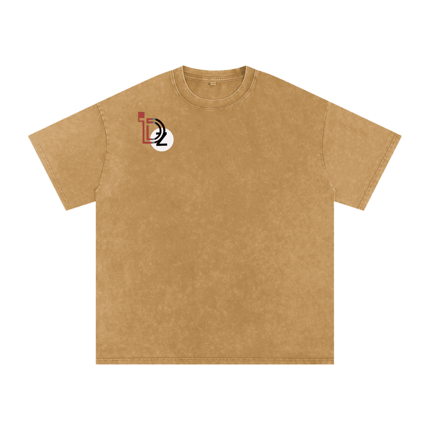 Hidden In Colors Acid Wash Oversize T-Shirt - 250 GSM