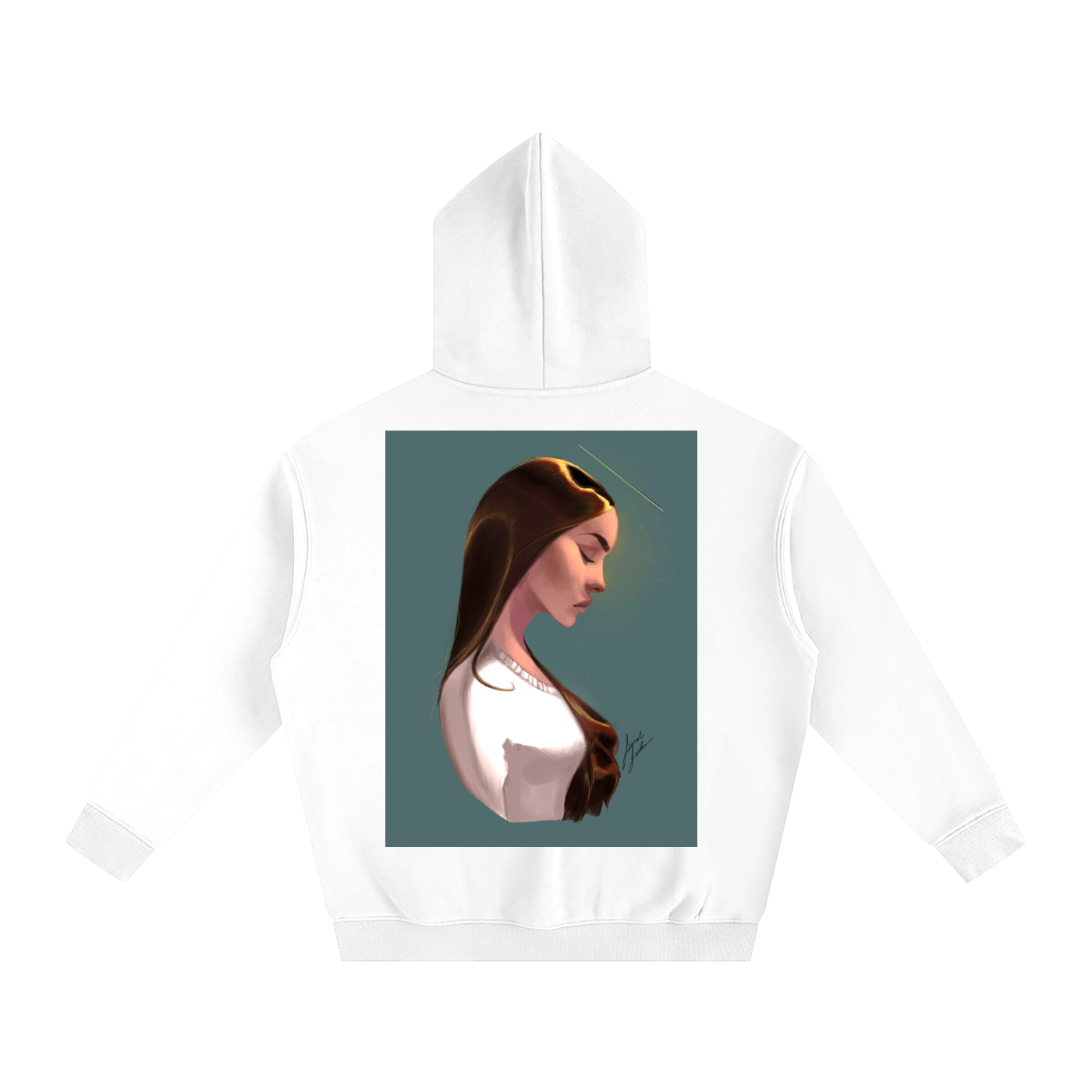 Earth's Angel Oversize Fleeced Hoodie