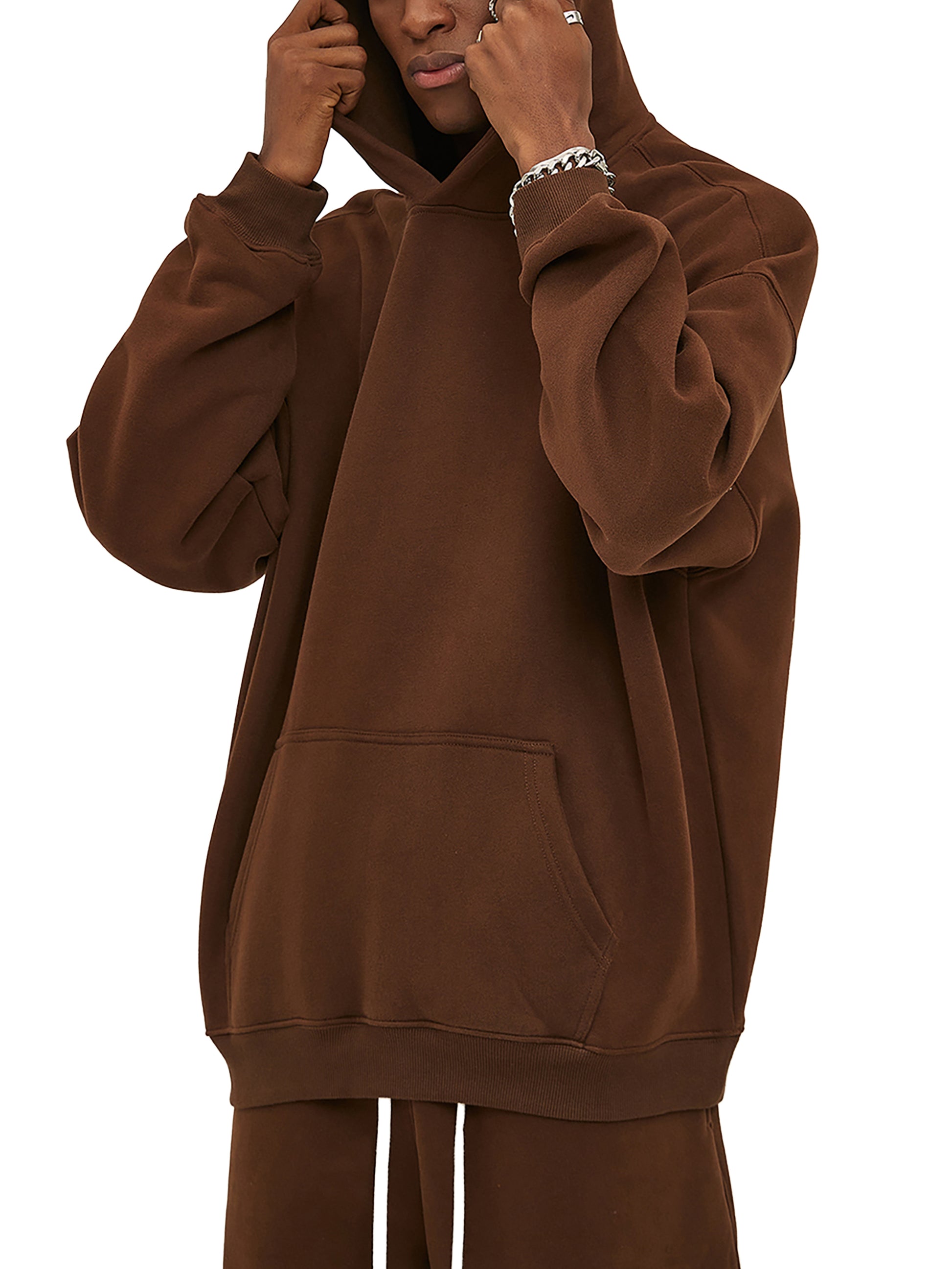 Own it Oversize Fleeced Hoodie