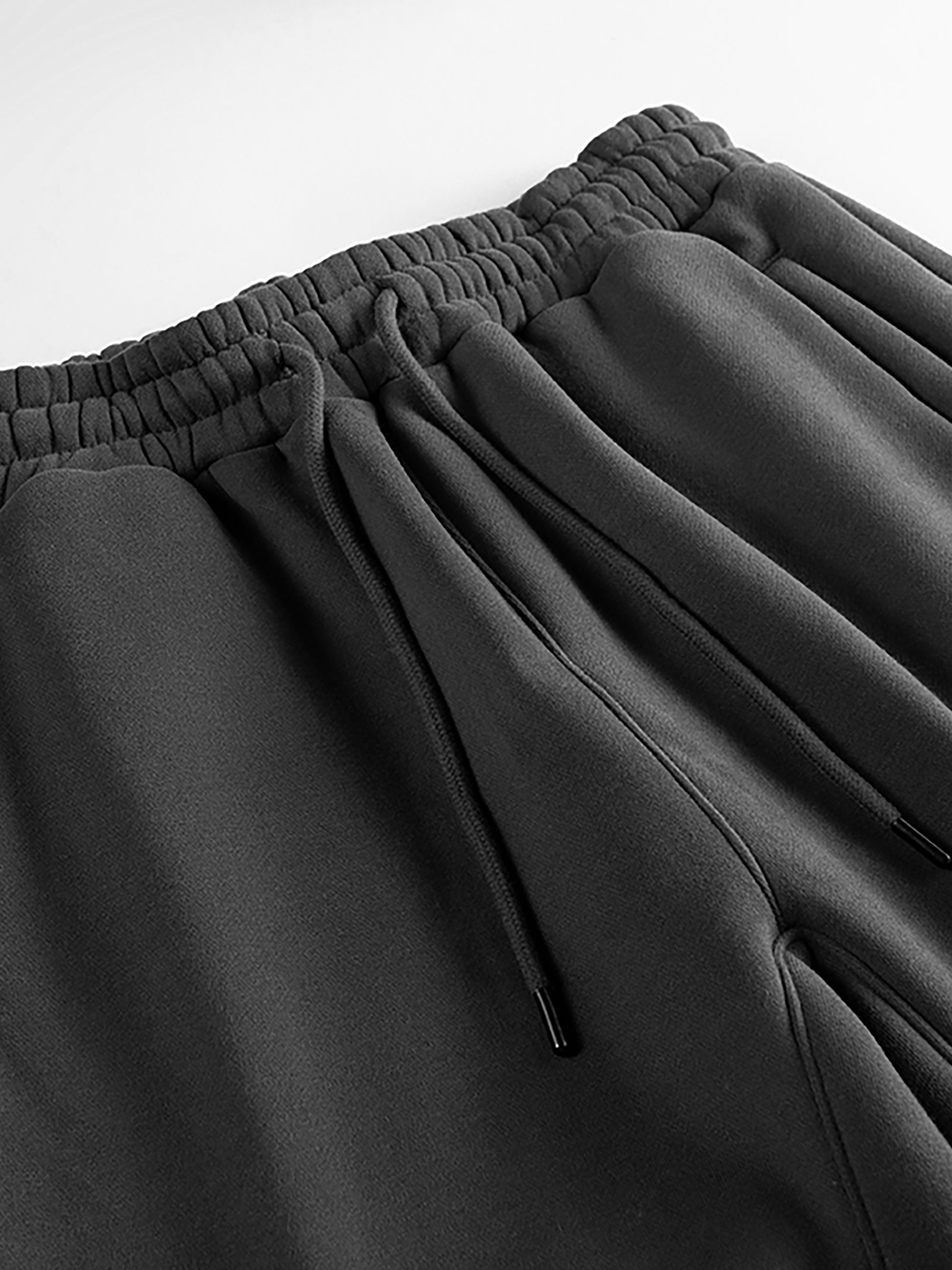 Logo Streetwear Unisex Fleece Joggers