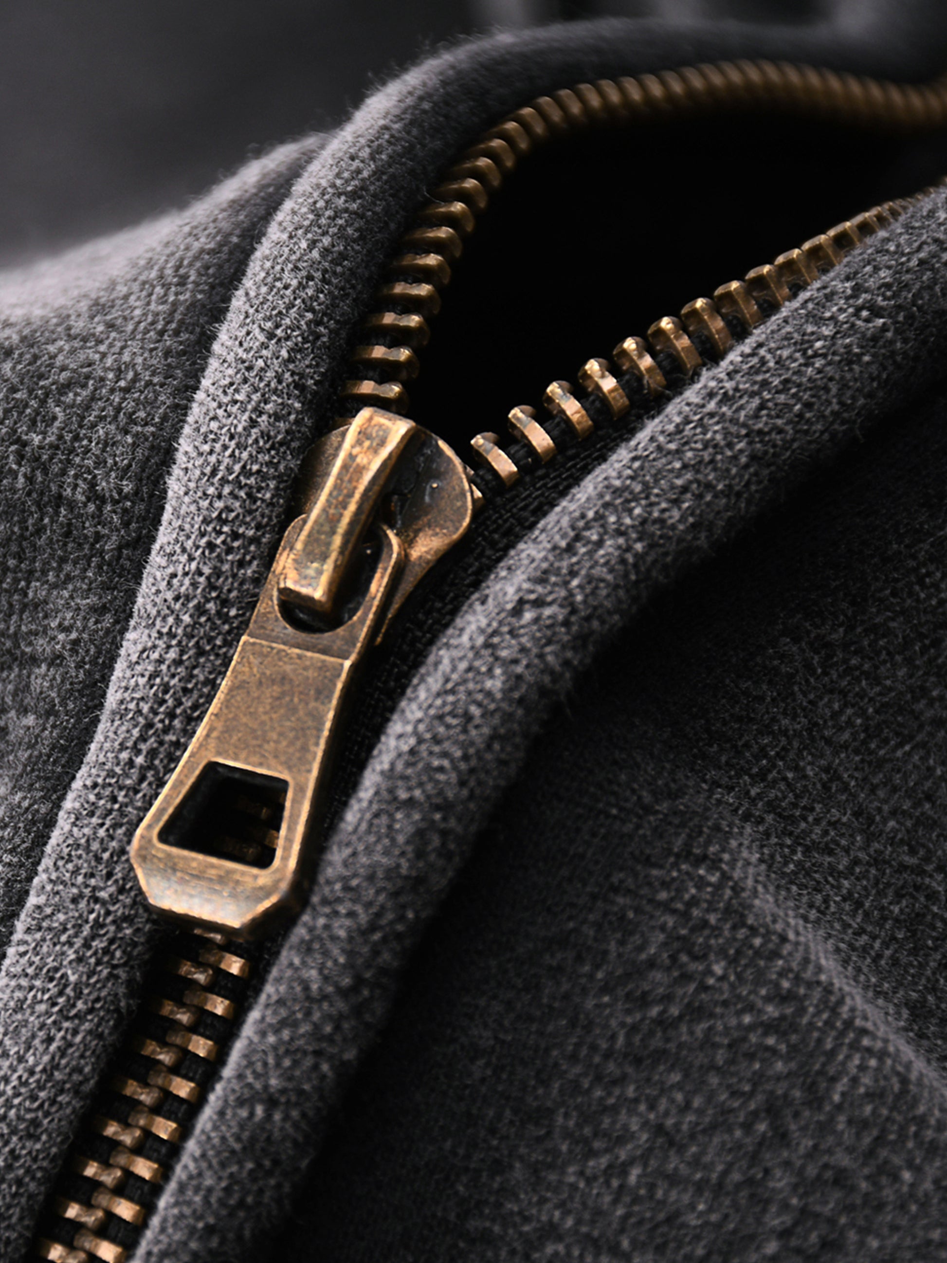 Wings Above Zip-Through Boxy Fleece Hoodie