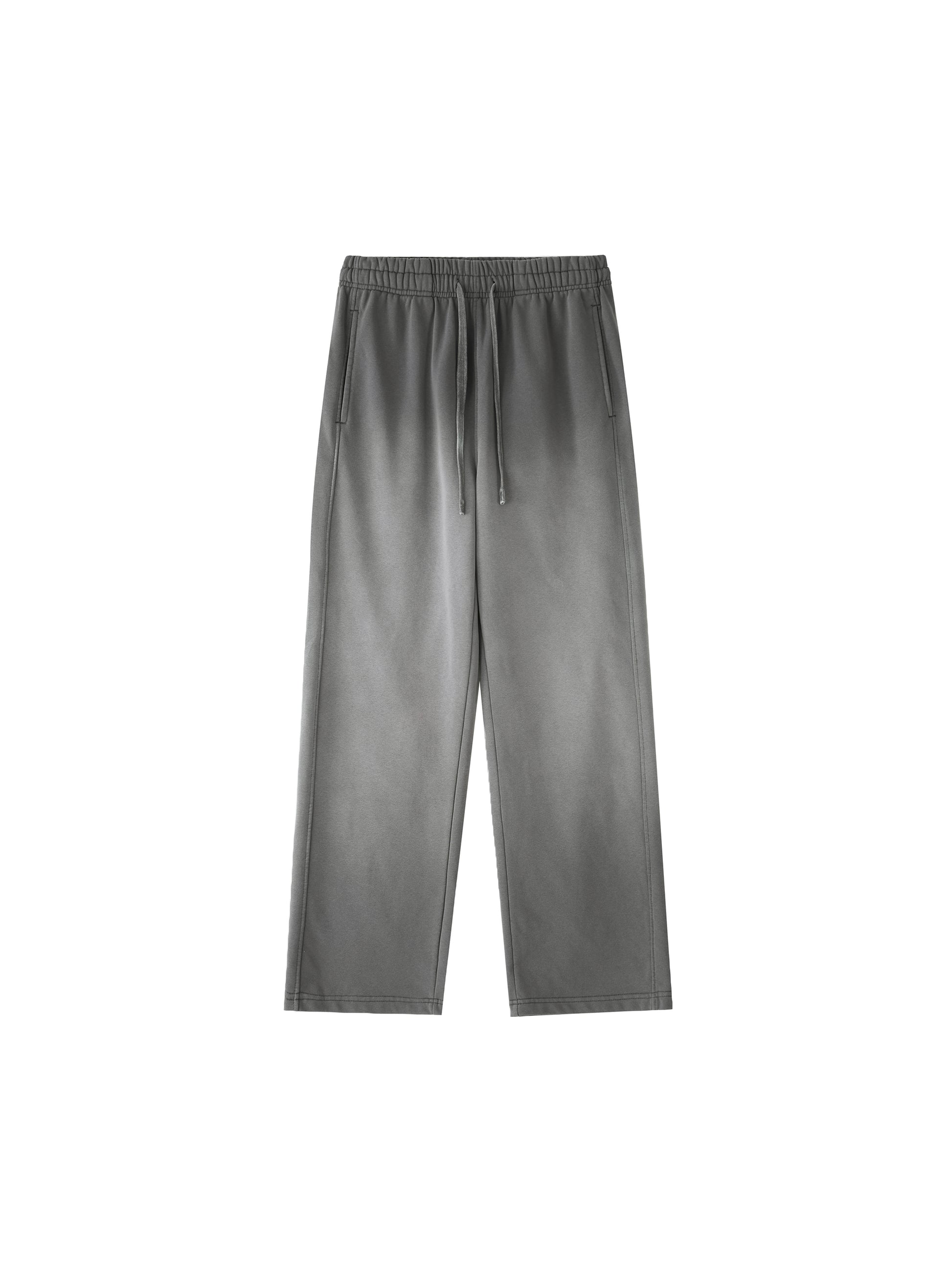 Logo Vintage Washed Gradient Straight-Leg Sweatpants